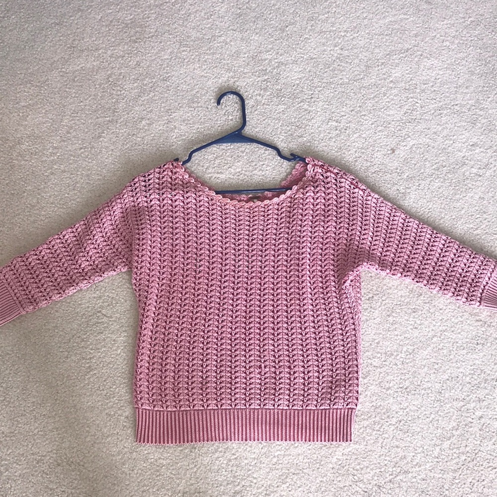 Pink Knit Sweater